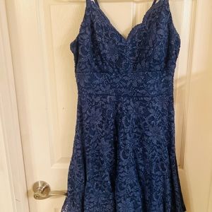 Homecoming dress for sale. Worn once. Purchased at Macy’s